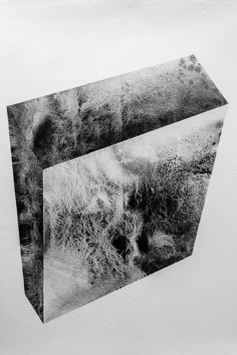 A painting by Caitlin Pashalek in the featured gallery, Hopscotch Portland